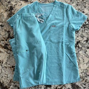 *FIGS SET* Yola™ Skinny Scrub Pants [XS] & Catarina™ One-Pocket Scrub Top [XS]